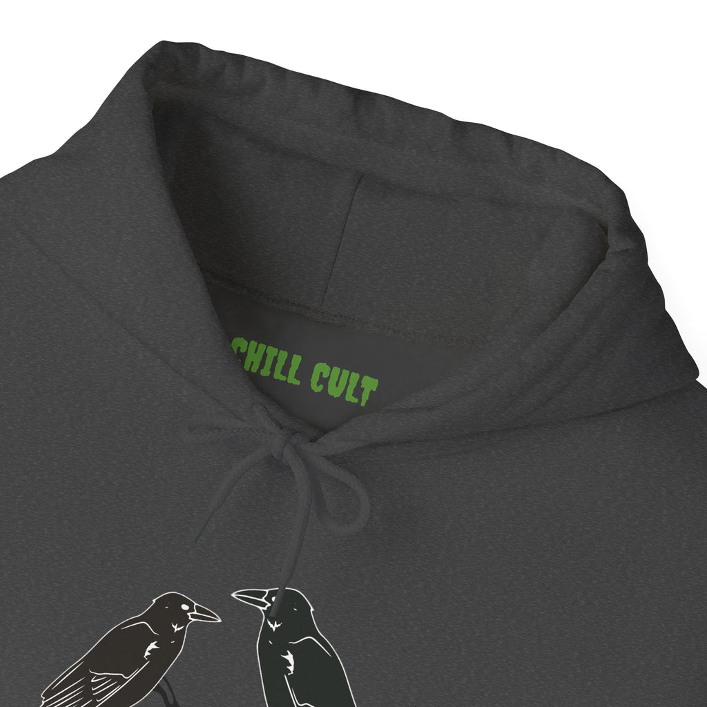 Humorous Unisex Hoodie- Attempted Murder Design