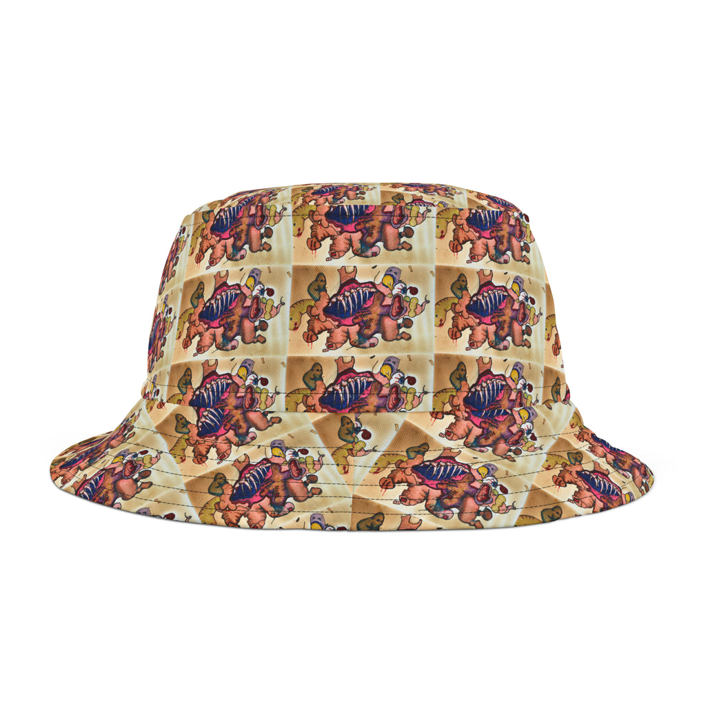 Fully Slammed Pig Stock Bucket Hat