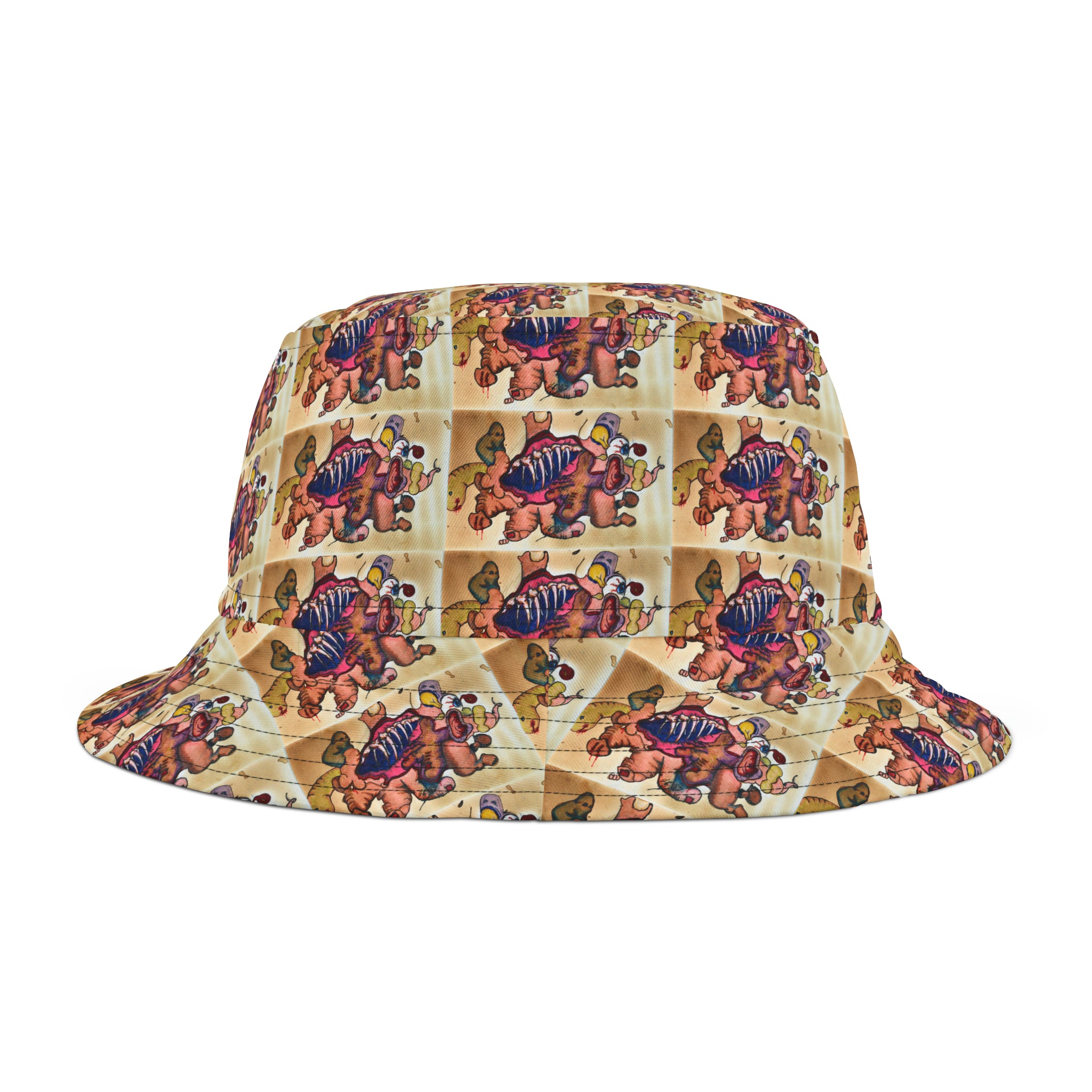 Fully Slammed Pig Stock Bucket Hat