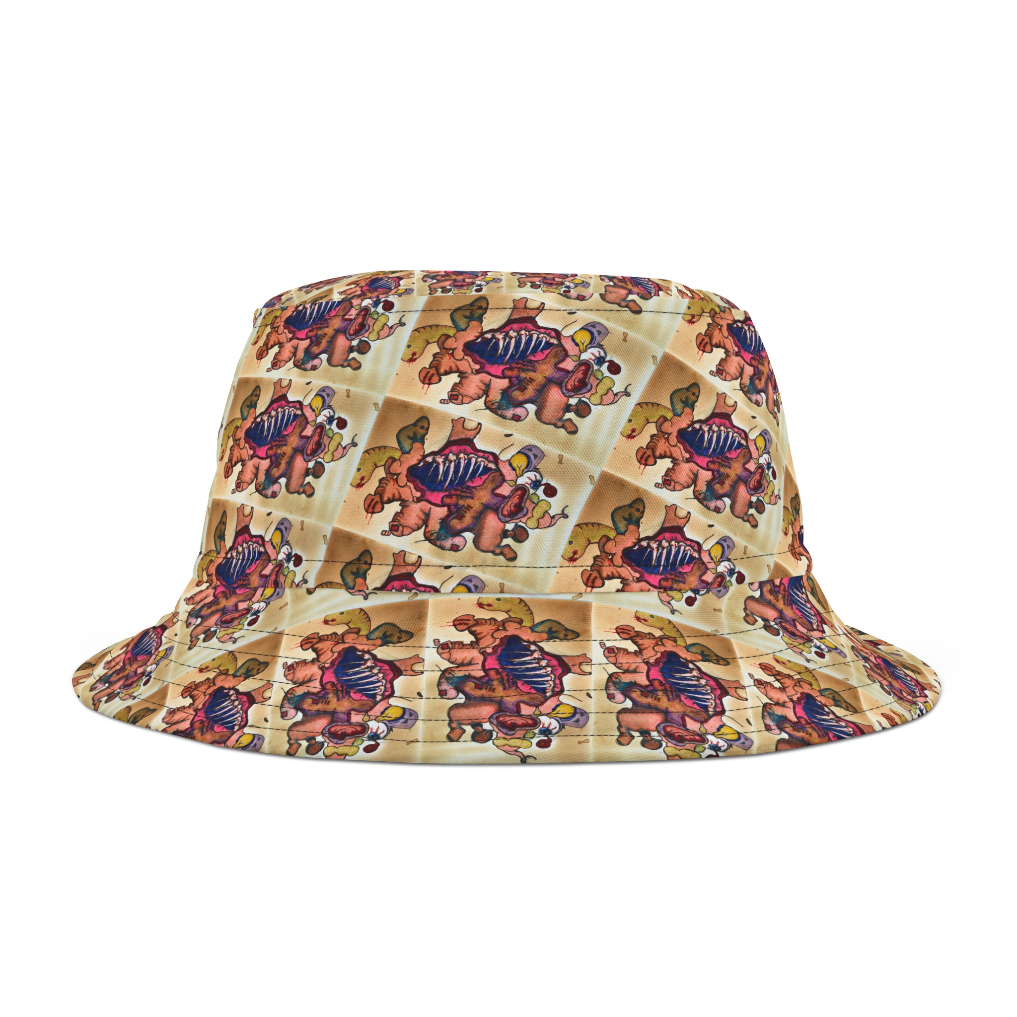 Fully Slammed Pig Stock Bucket Hat