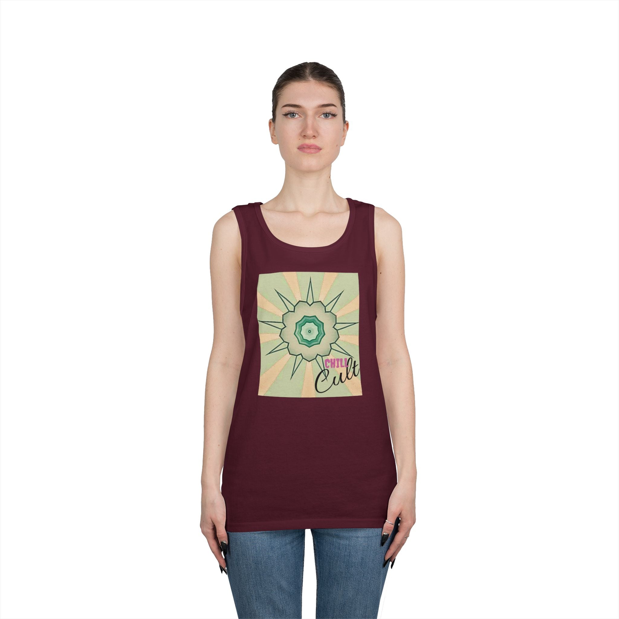 Chill Cult Unisex Tank Top - Relaxed Vibes for Summer Fun, Beach Outings, Party Wear, Casual Style, Gift for Friends