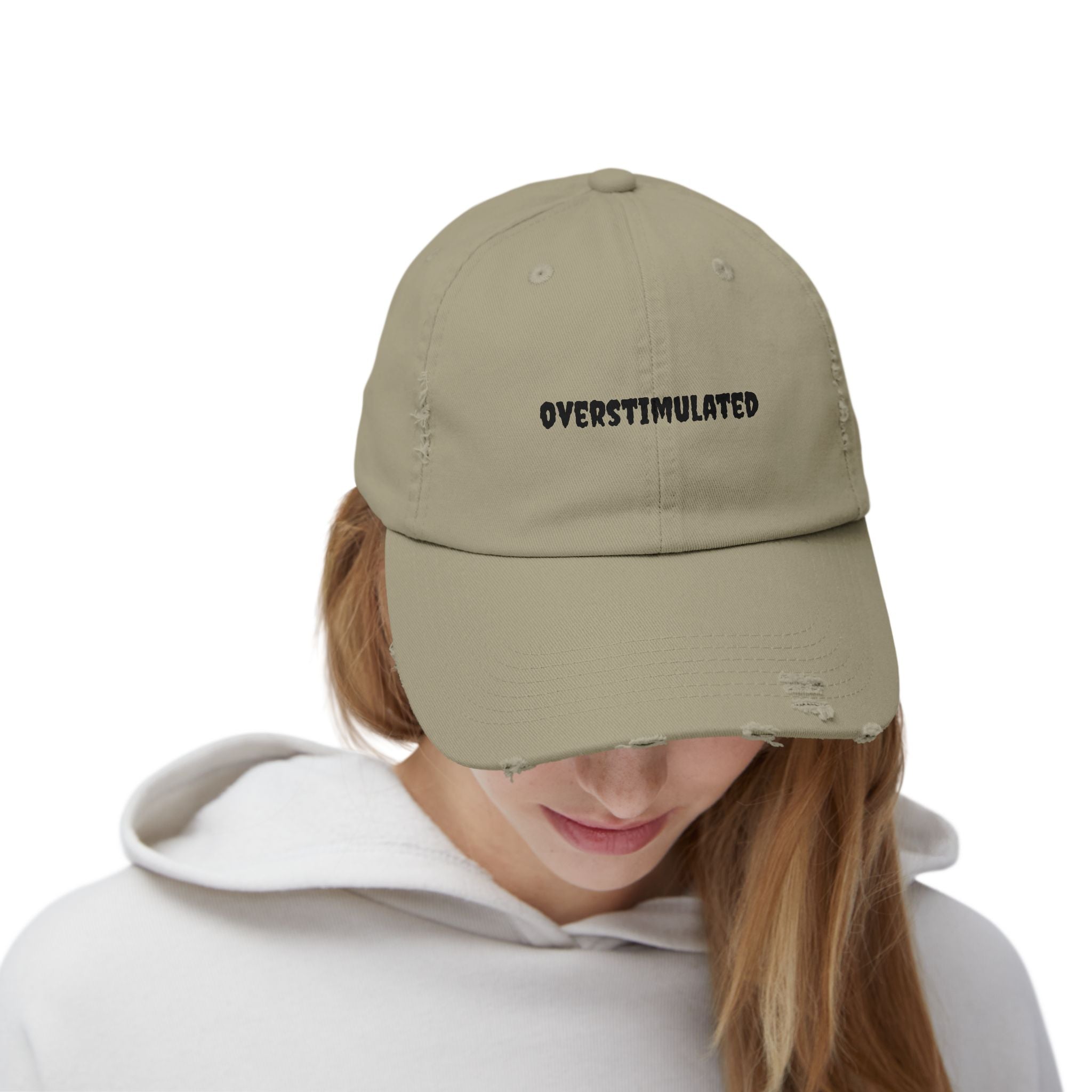 Cap - Overstimulated Distressed Unisex Hat