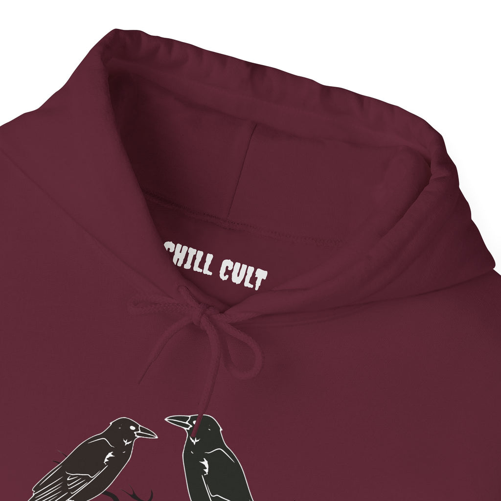 Humorous Unisex Hoodie- Attempted Murder Design