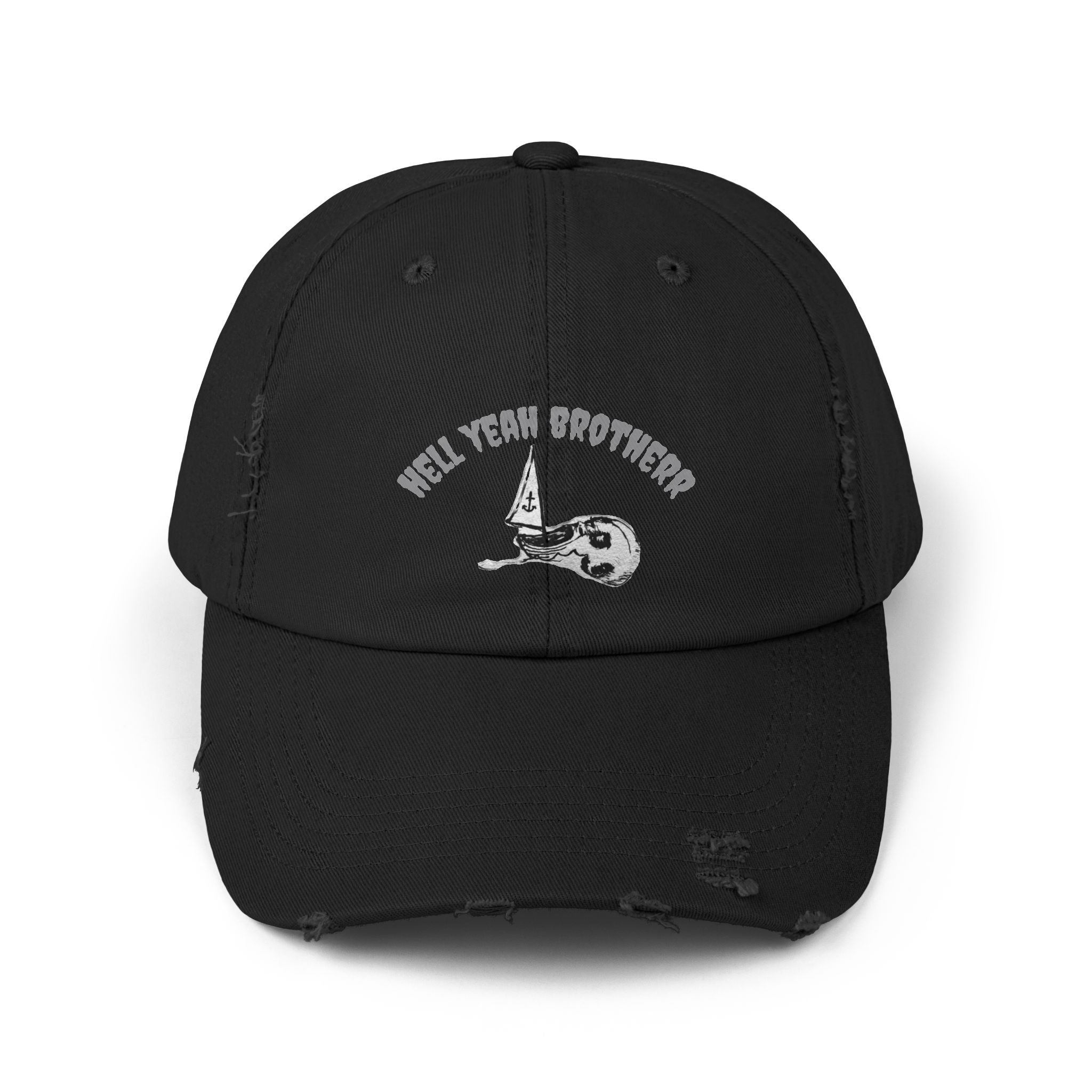 Unisex Distressed Cap