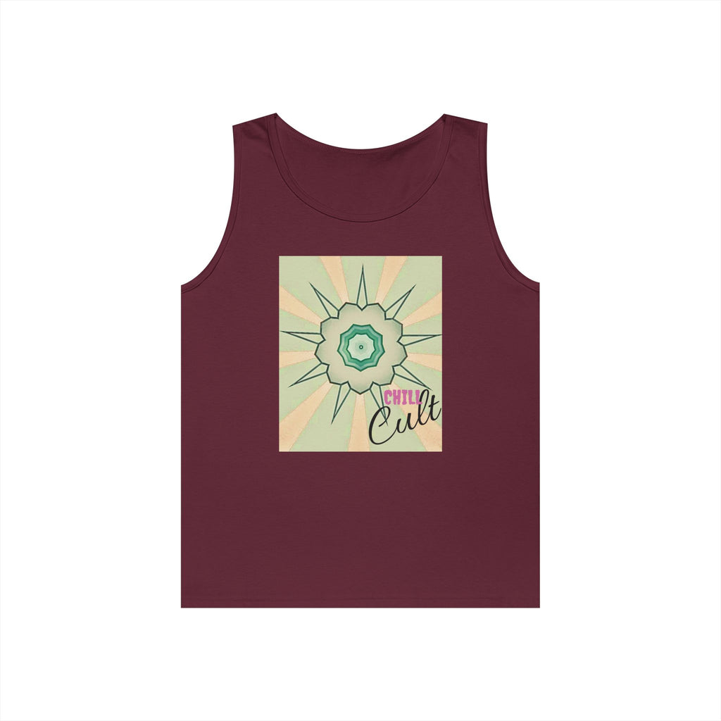 Chill Cult Unisex Tank Top - Relaxed Vibes for Summer Fun, Beach Outings, Party Wear, Casual Style, Gift for Friends