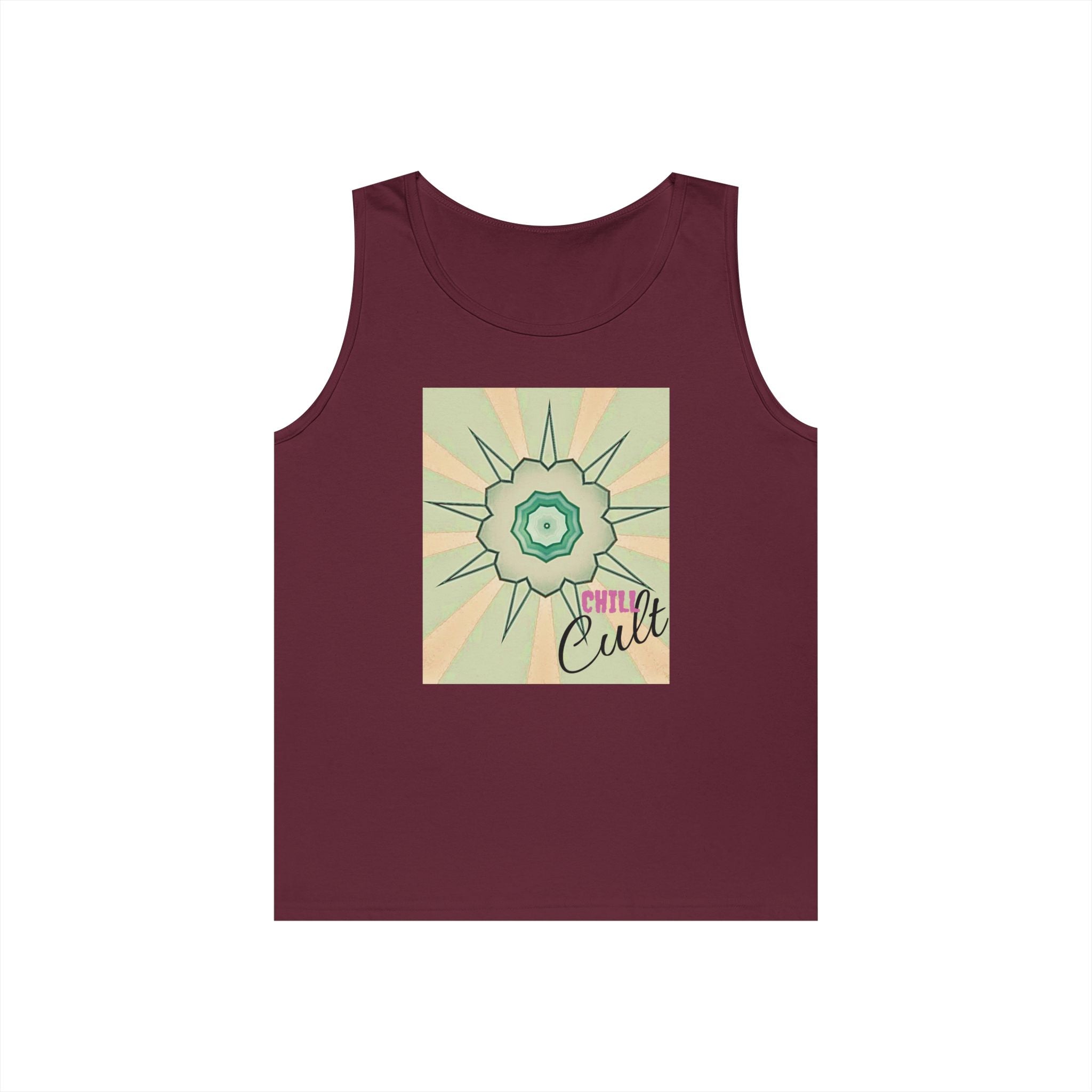 Chill Cult Unisex Tank Top - Relaxed Vibes for Summer Fun, Beach Outings, Party Wear, Casual Style, Gift for Friends