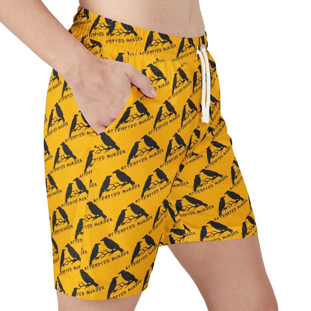 An Attempted  Murder Swim Trunks
