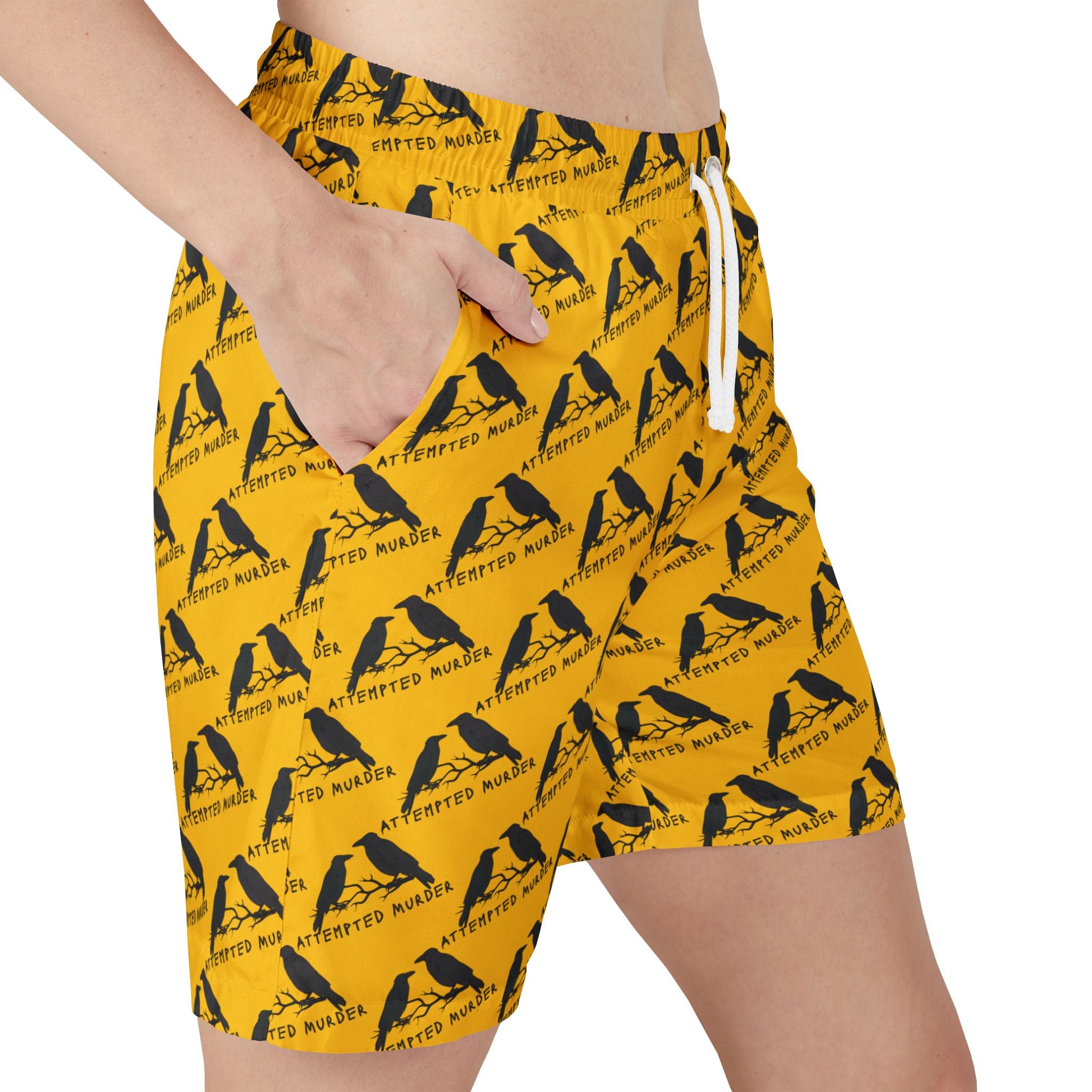An Attempted  Murder Swim Trunks