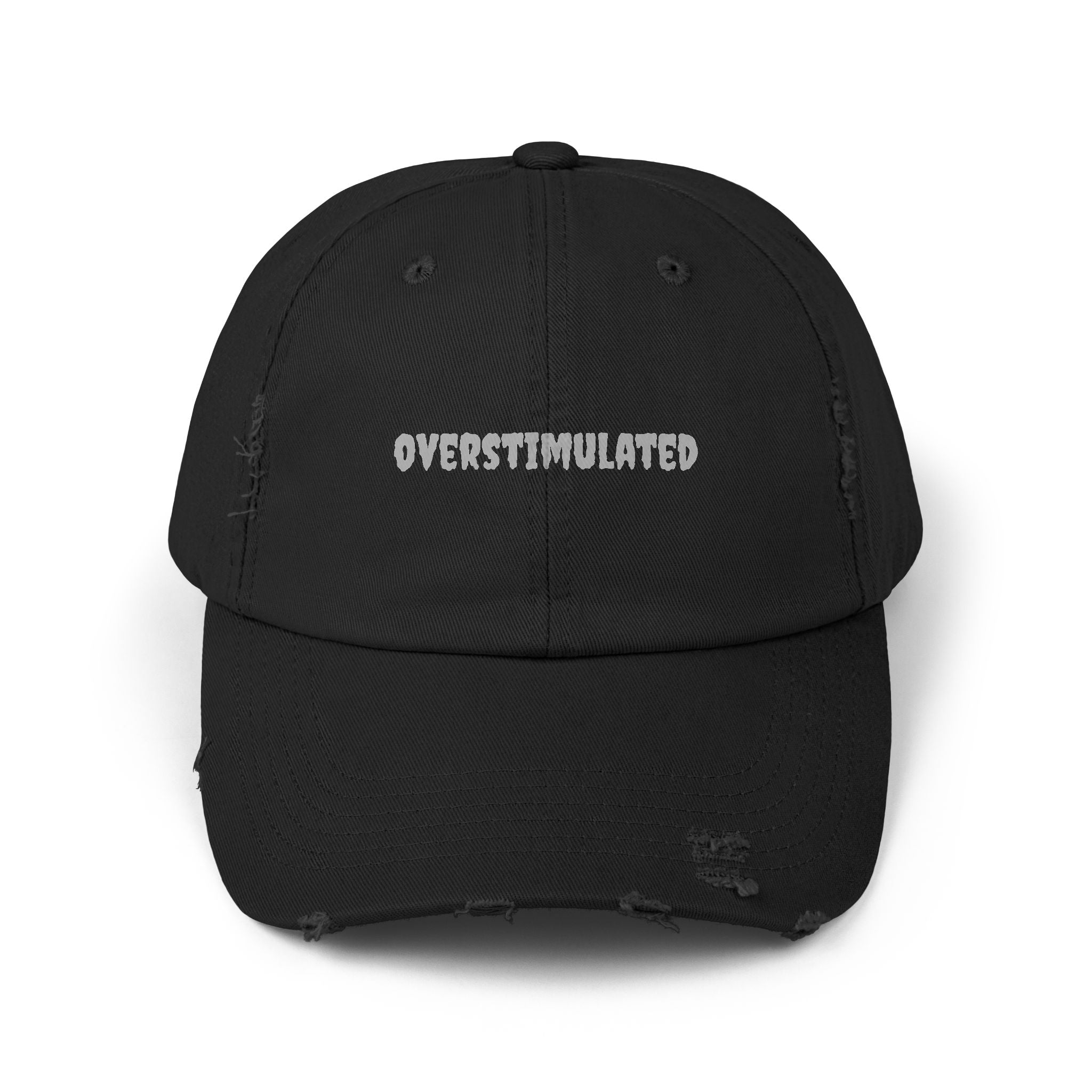 Cap - Overstimulated Distressed Unisex Hat