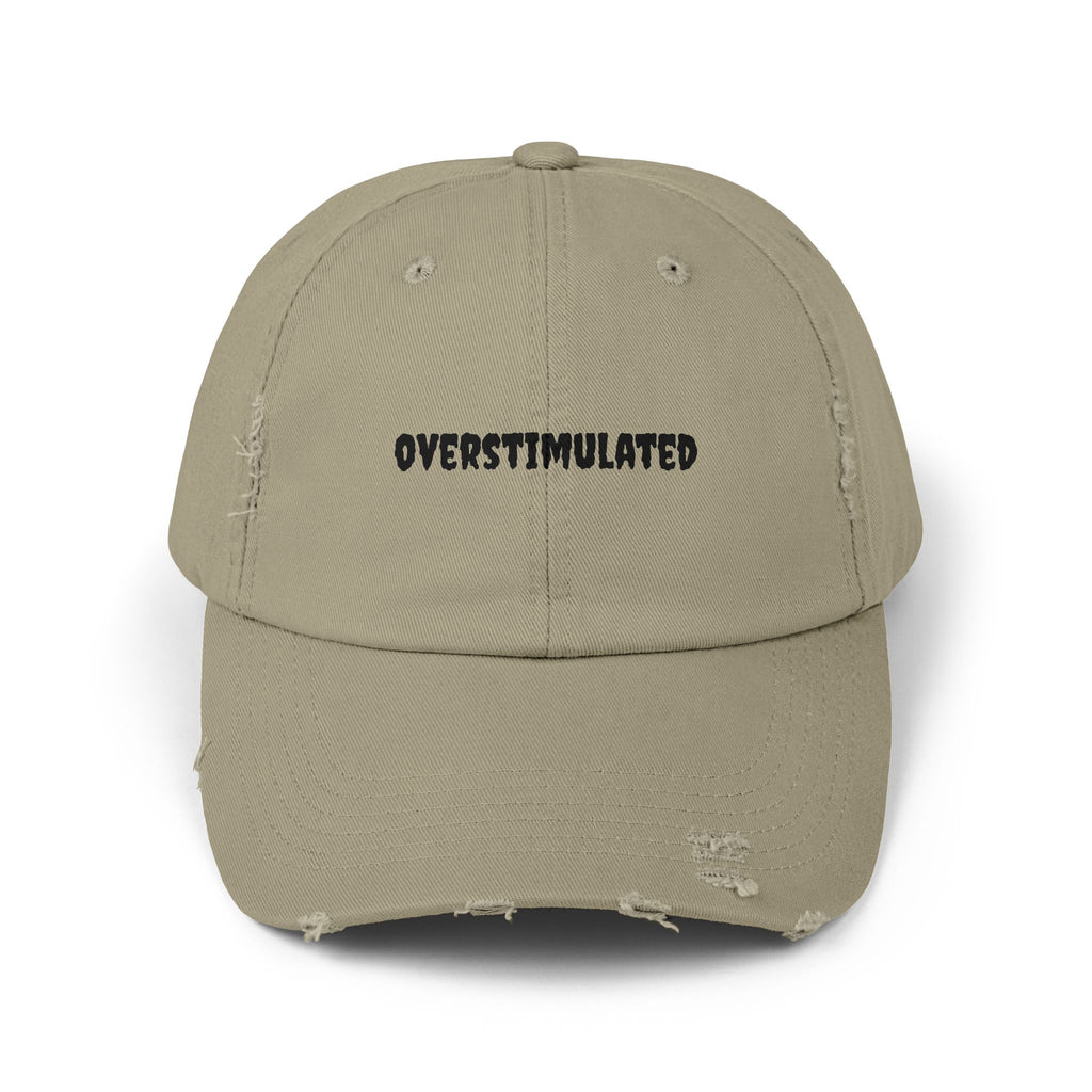 Cap - Overstimulated Distressed Unisex Hat