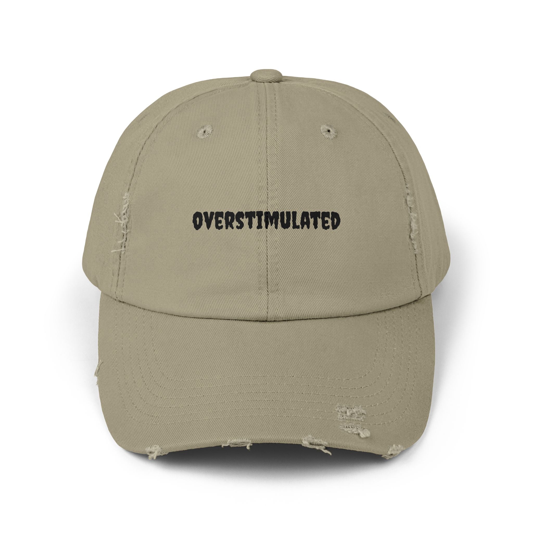 Cap - Overstimulated Distressed Unisex Hat