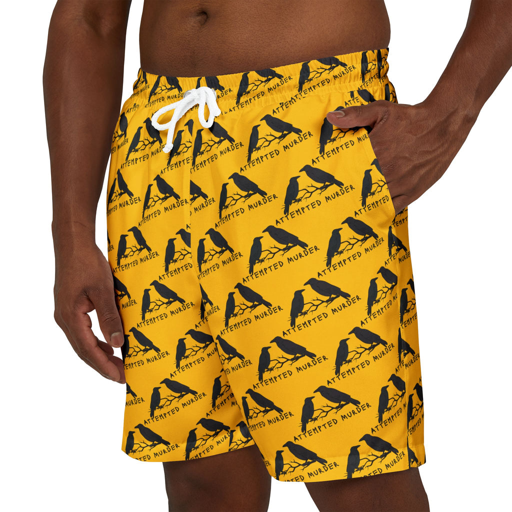 An Attempted  Murder Swim Trunks