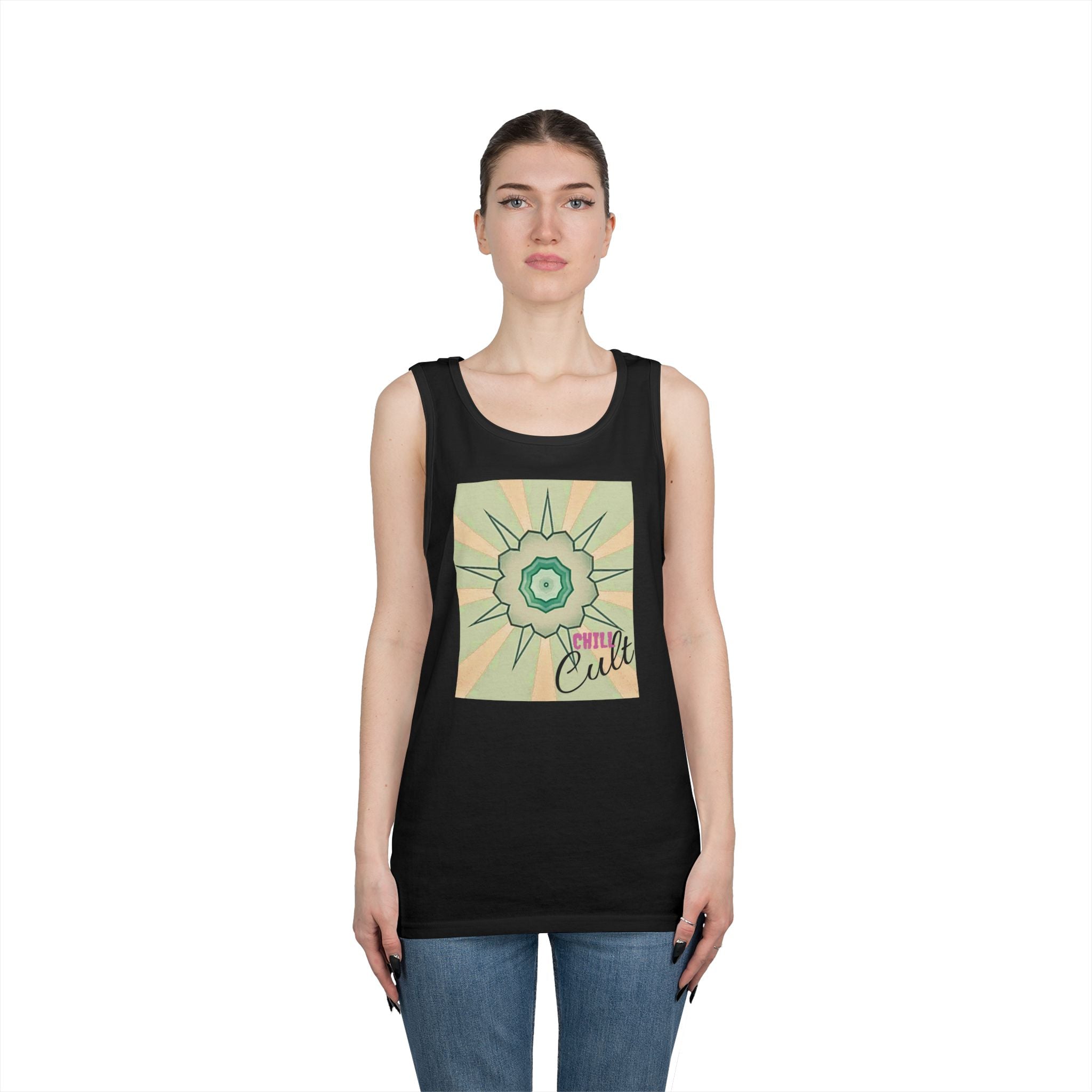 Chill Cult Unisex Tank Top - Relaxed Vibes for Summer Fun, Beach Outings, Party Wear, Casual Style, Gift for Friends