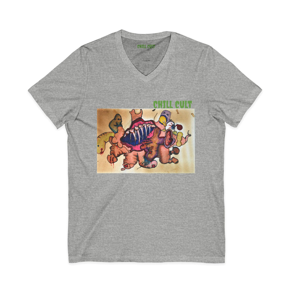 Pig stock V neck tee