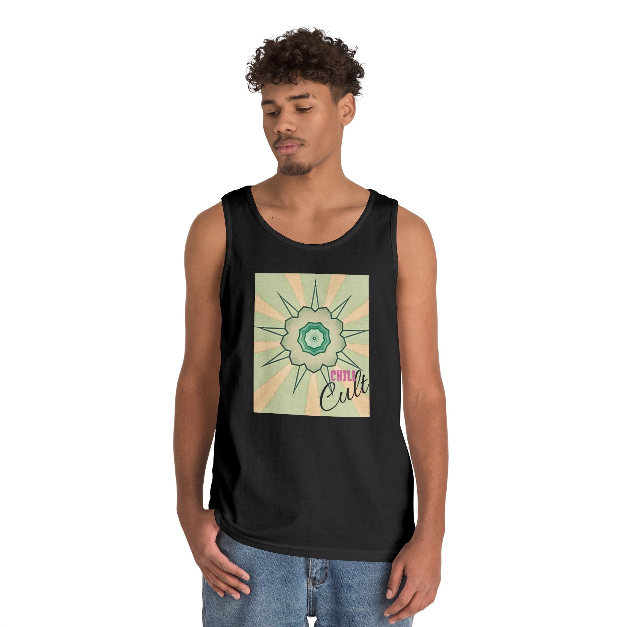 Chill Cult Unisex Tank Top - Relaxed Vibes for Summer Fun, Beach Outings, Party Wear, Casual Style, Gift for Friends