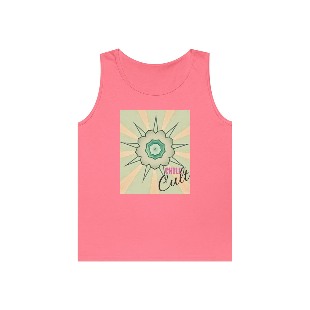 Chill Cult Unisex Tank Top - Relaxed Vibes for Summer Fun, Beach Outings, Party Wear, Casual Style, Gift for Friends