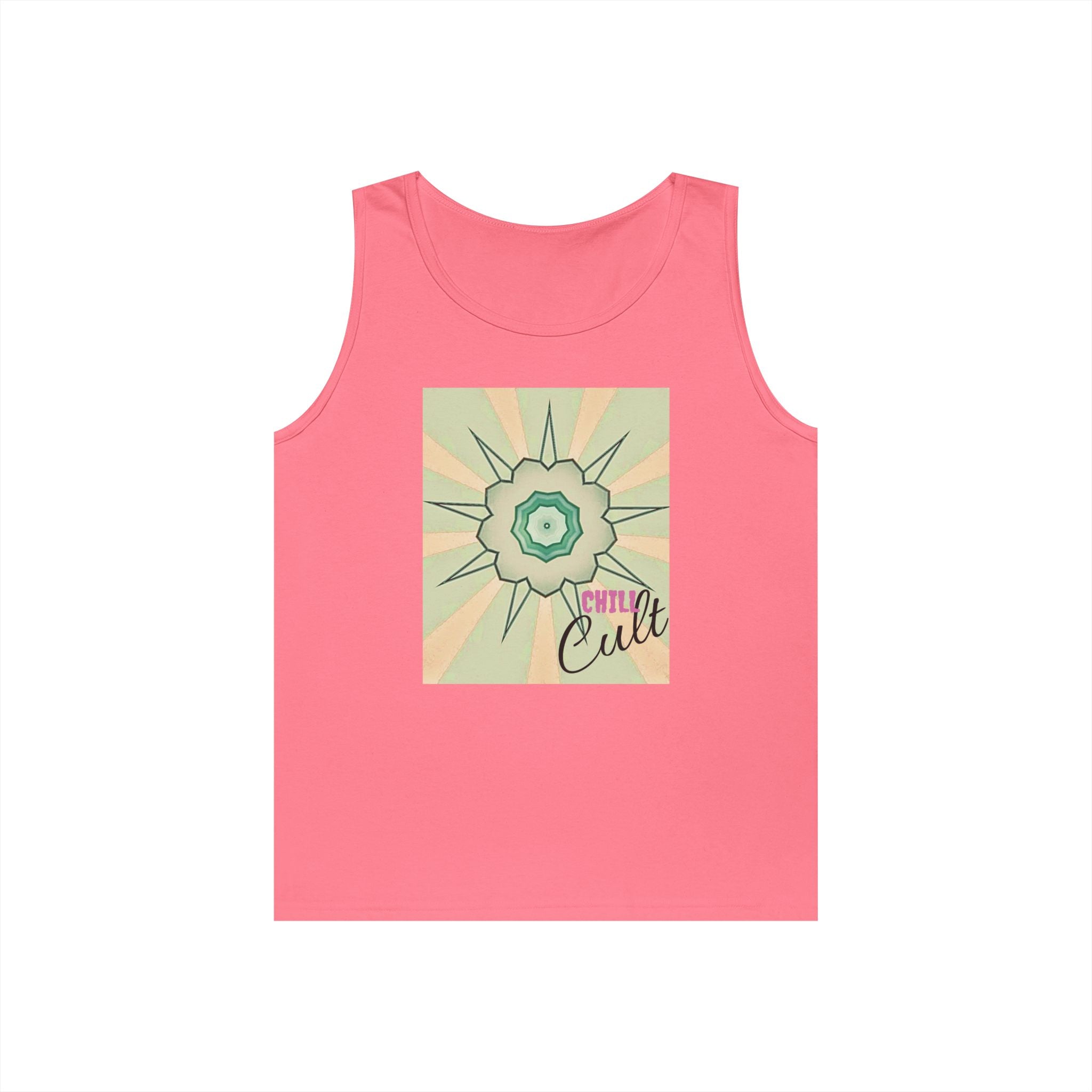 Chill Cult Unisex Tank Top - Relaxed Vibes for Summer Fun, Beach Outings, Party Wear, Casual Style, Gift for Friends