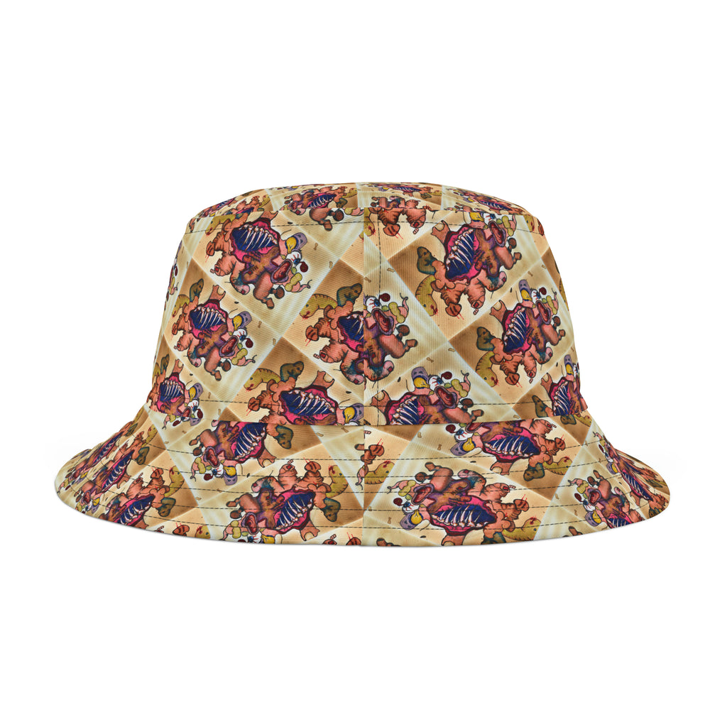 Fully Slammed Pig Stock Bucket Hat