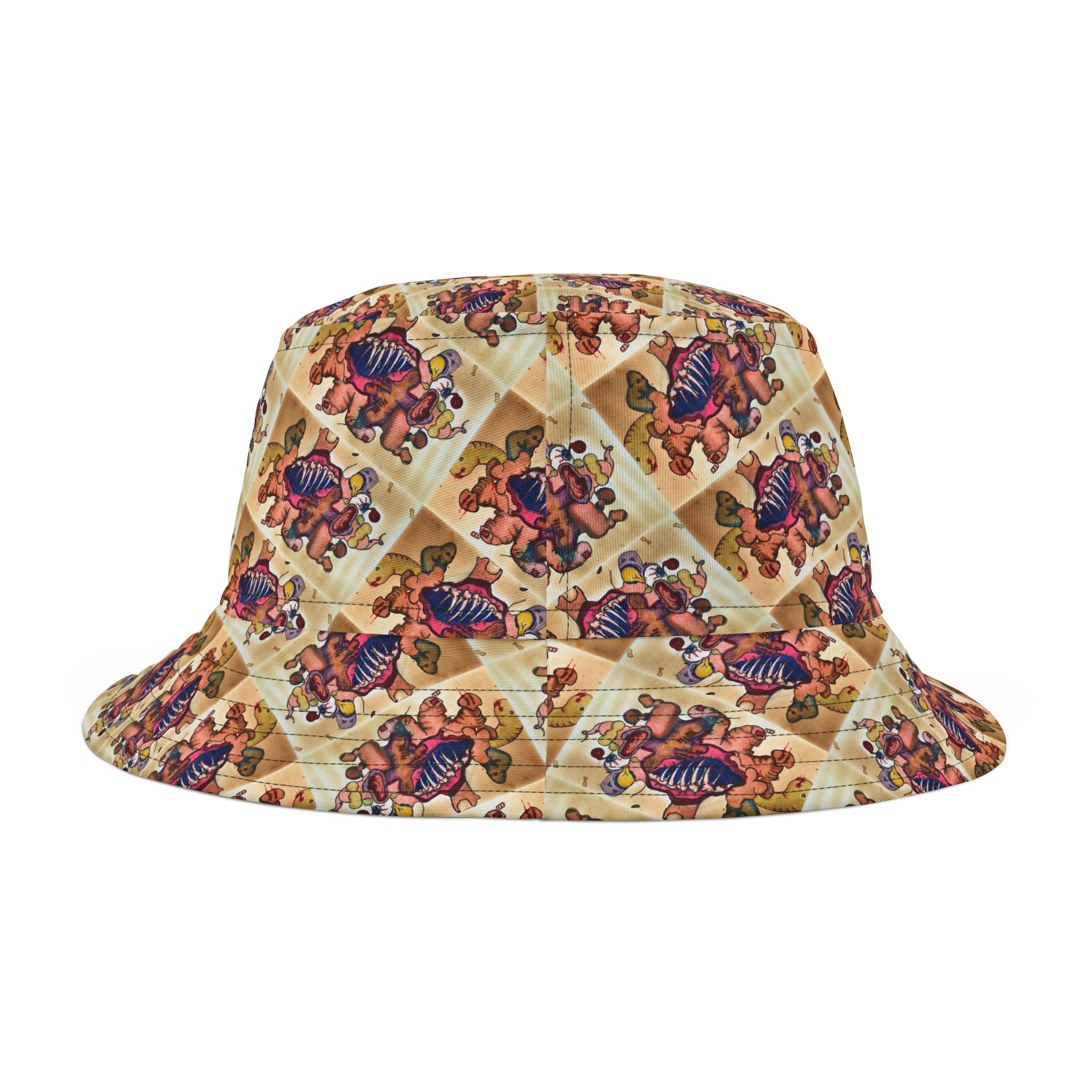 Fully Slammed Pig Stock Bucket Hat