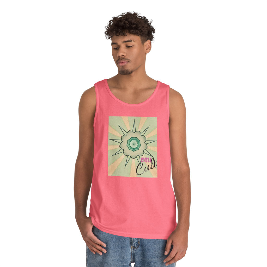 Chill Cult Unisex Tank Top - Relaxed Vibes for Summer Fun, Beach Outings, Party Wear, Casual Style, Gift for Friends