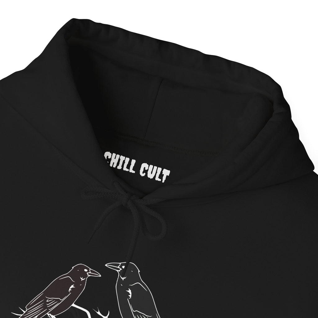 Humorous Unisex Hoodie- Attempted Murder Design
