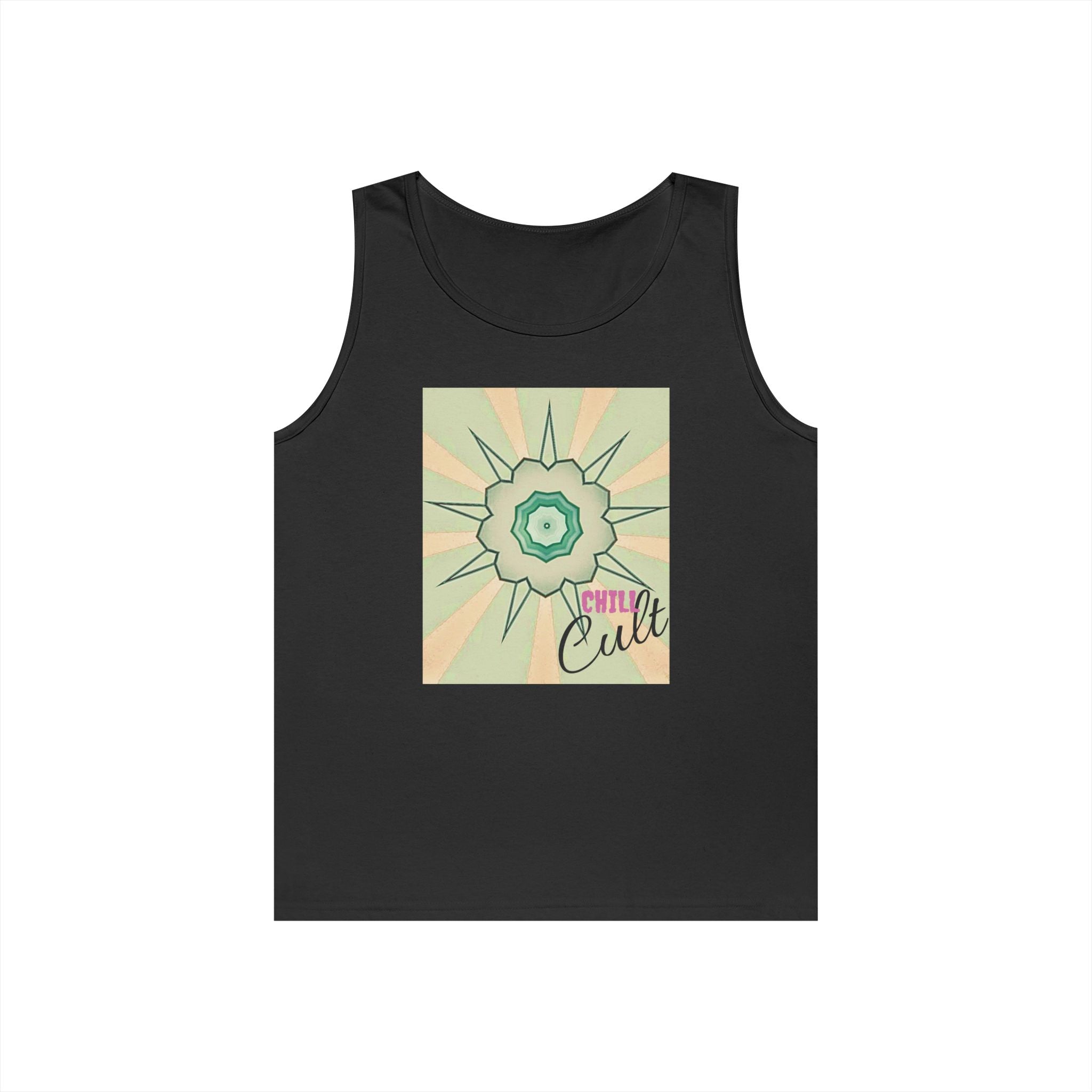 Chill Cult Unisex Tank Top - Relaxed Vibes for Summer Fun, Beach Outings, Party Wear, Casual Style, Gift for Friends