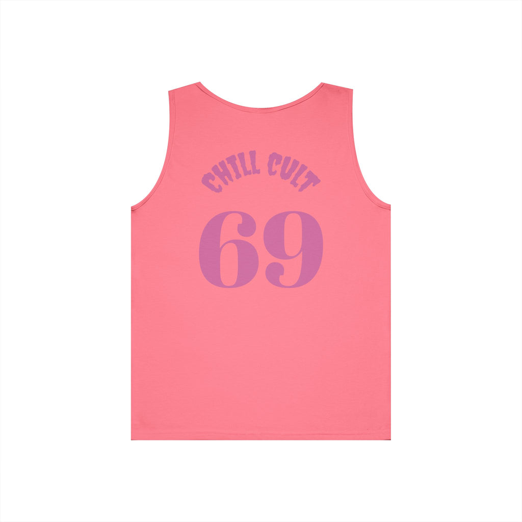 Chill Cult Unisex Tank Top - Relaxed Vibes for Summer Fun, Beach Outings, Party Wear, Casual Style, Gift for Friends