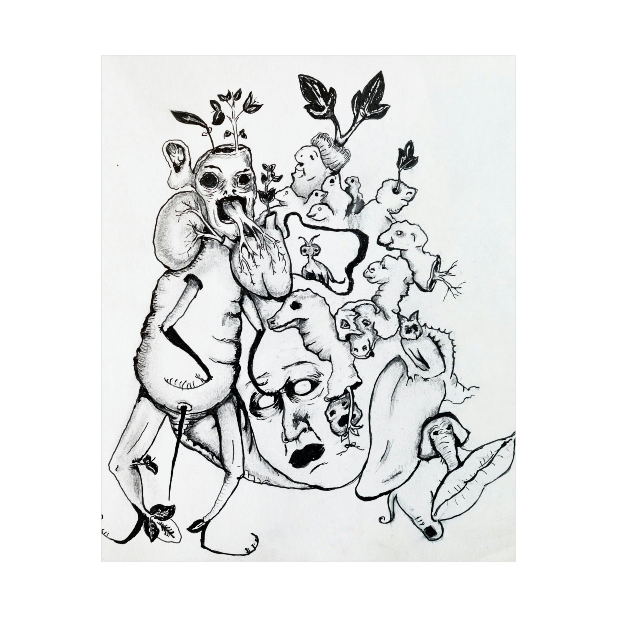 Matte Chill Vertical Posters